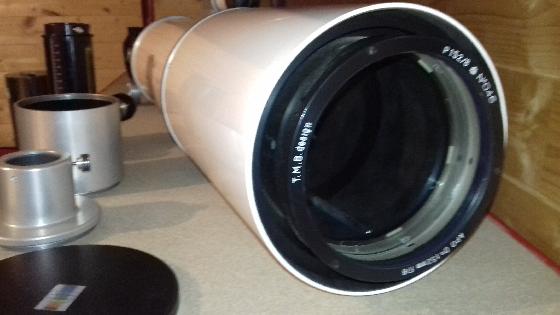 rare, lunette TMB LZOS 152mm, fd=8 baisse de prix