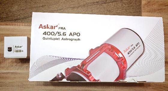 Lunette ASKAR FRA400 + réducteur