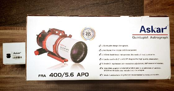 Lunette ASKAR FRA400 + réducteur