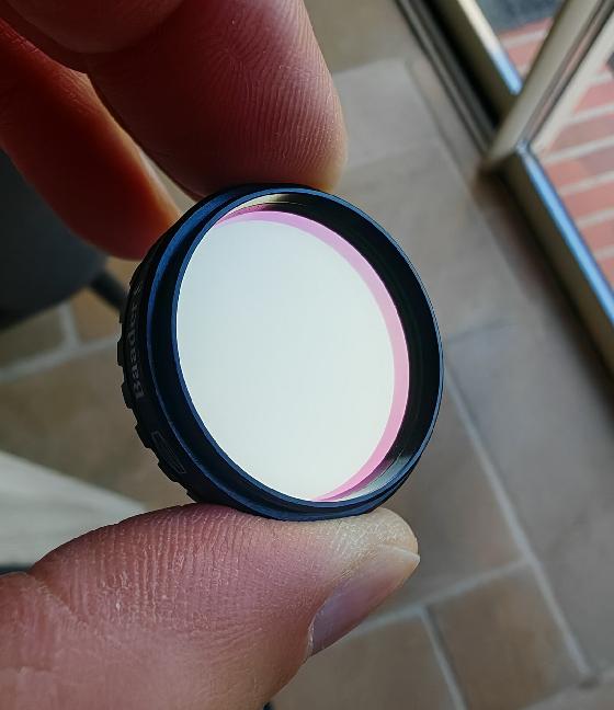 Filtre solaire Continuum Baader 31.75mm