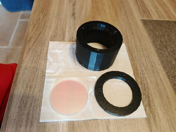 ERF 135mm, 2x ERF 75mm, corps de PST avec BF 5mm