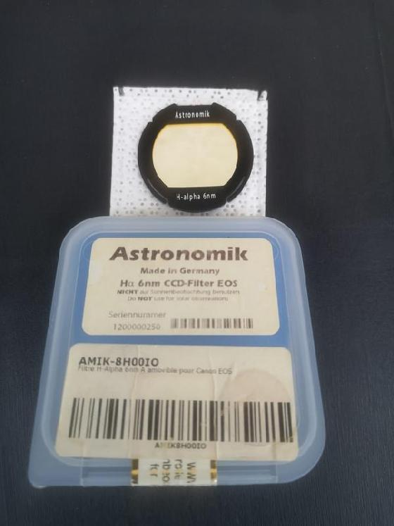 Divers filtres : Ha 6nm - Ha 12nm - CLS - UVIRcut -UHC-S