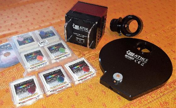 Caméra Atik 16200 mono (ensemble complet)