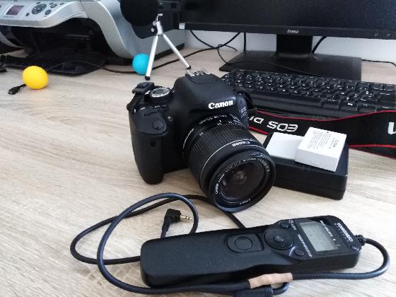 Eos 600D non défiltré + accessoires 