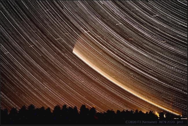 C 2020 F3 NEOWISE Filage