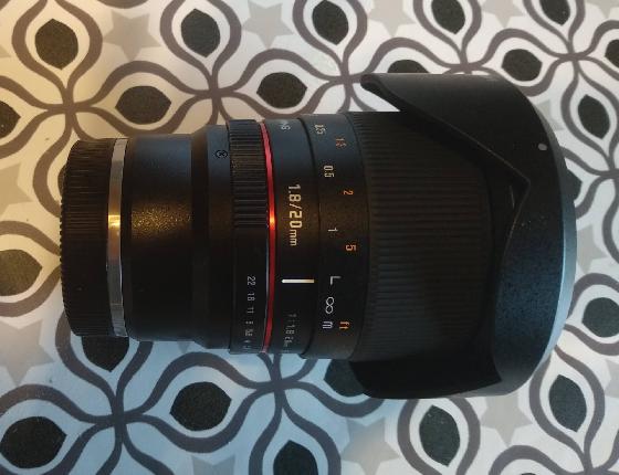Objectif 20mm f/1.8 Monture Sony FE