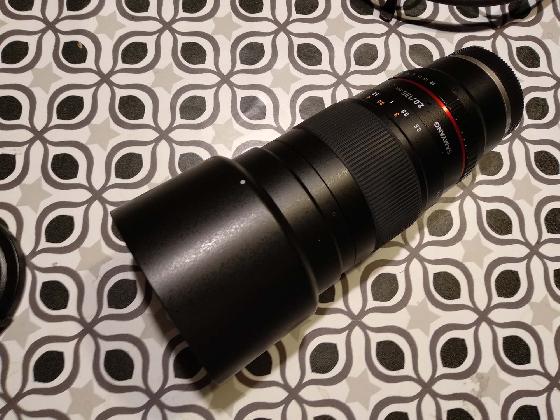 Objectif Samyang 135mm pour monture sony fe