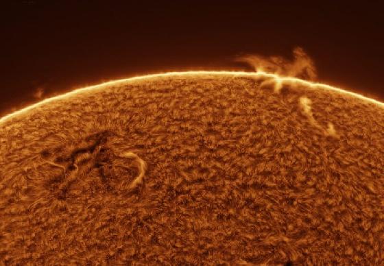 Lunette solaire H alpha Heliostar 76