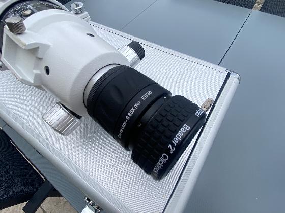 Lunette Skywatcher Black Diamond 80ED Dual Speed avec son réducteur