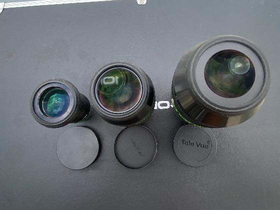 Oculaires Televue Ploss, Delos, Ethos