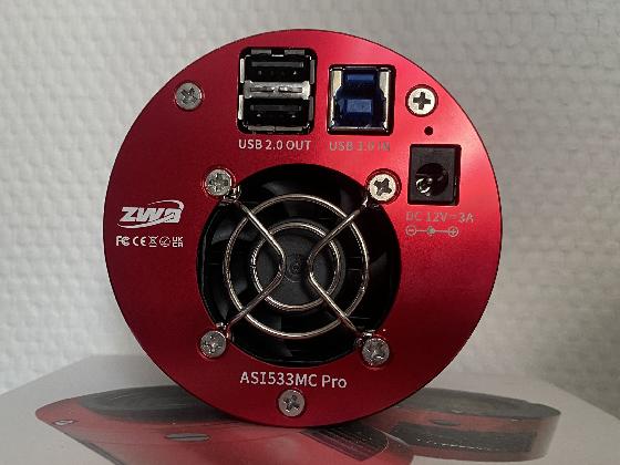 4 Caméra ZWO ASI533MC Pro