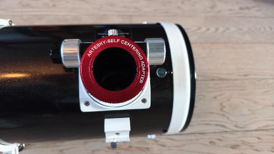Skywatcher 200/1000 PDS + Maxfield 0.95x + PO Twist lock Artesky