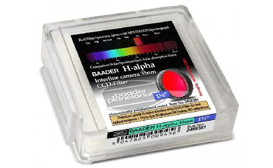 filtre BAADER H alpha 1.25 neuf