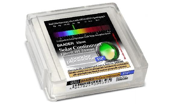 filtre marque BAADER  Solar Continuum 1.25 neuf