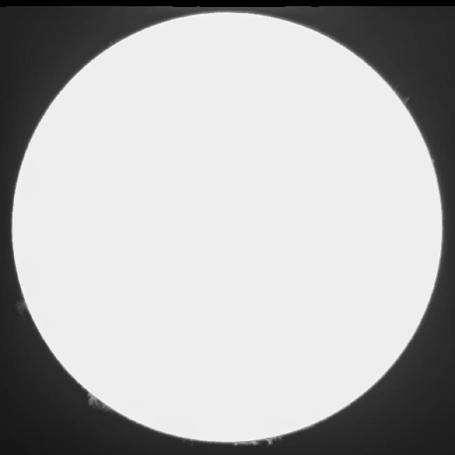 Soleil et ses protubérances - 27/10/2016