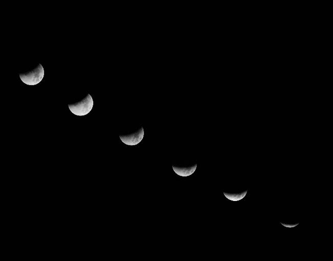 Éclipse de lune - Septembre 2015