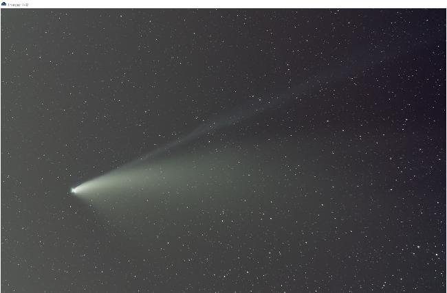 comète flat 10000 etalonnee autoajustement