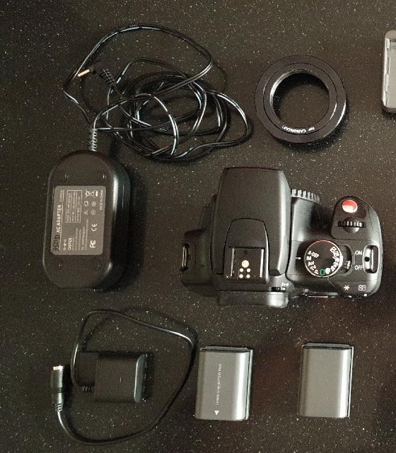 EOS 350D défiltré total