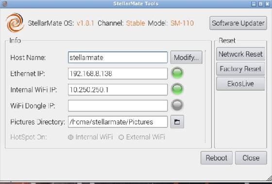 Licence Stellarmate & Raspberry pi 4Go