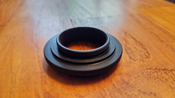 Bague adaptatrice M54 mâle vers M42 mâle