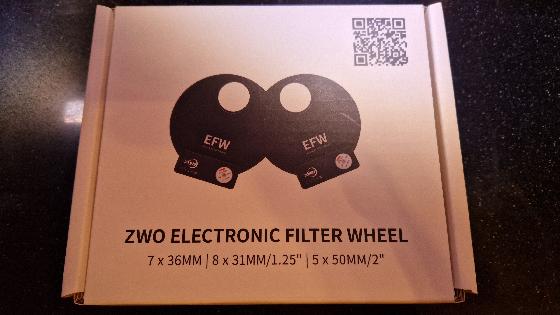 Roue à filtres ZWO EFW 5 x 50,8 mm