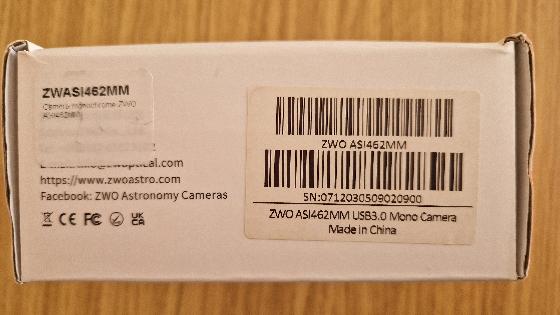 *ZWO ASI 462MM