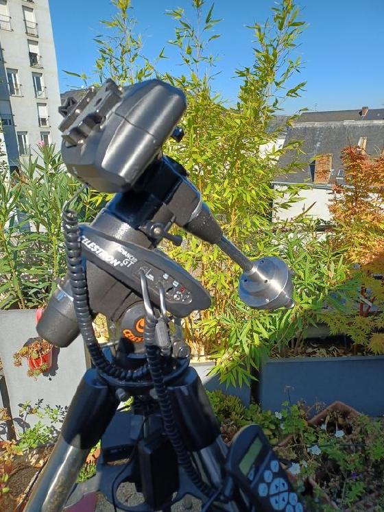 monture Celestron CG5 goto advanced