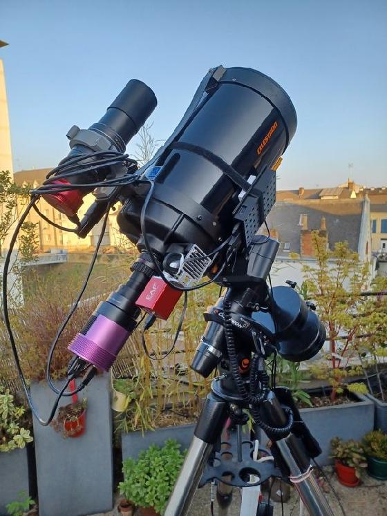 monture Celestron CG5 goto advanced