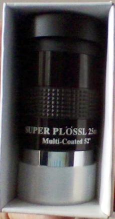 Vends oculaire Plossl 25mm 52°