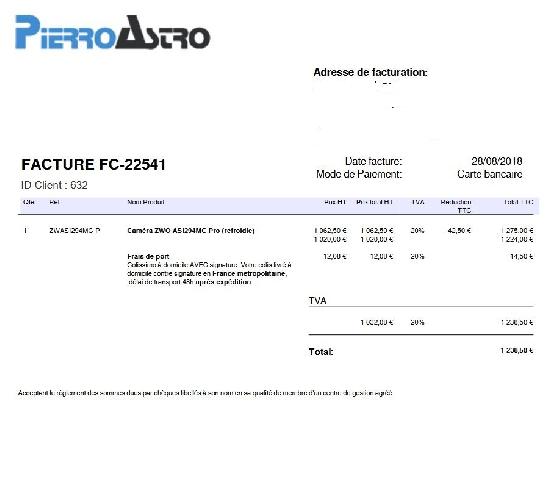 Camera couleur ASI294MC