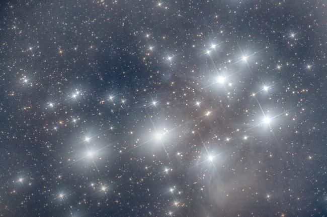 M45 Pleiades T150/750 7D 600s