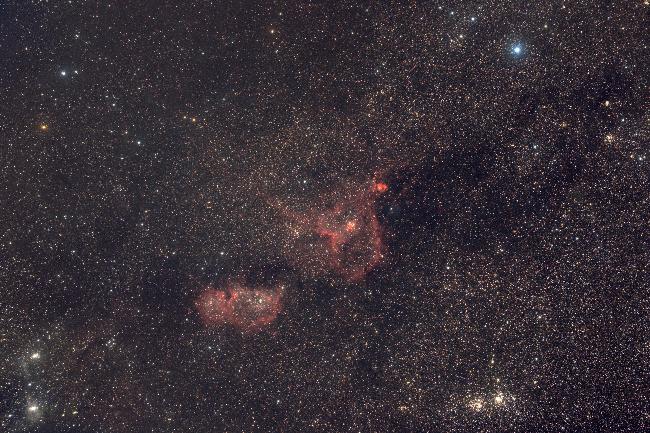 Coeur, Ame, double amas 24x36 135 mm