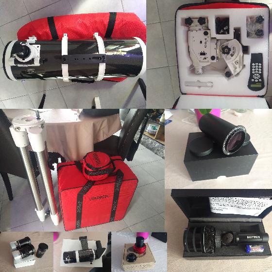 Matériel Astrophotograhie - 200/800 / AZ-EQ6 et nombreux accessoires. Détail et panachage possible