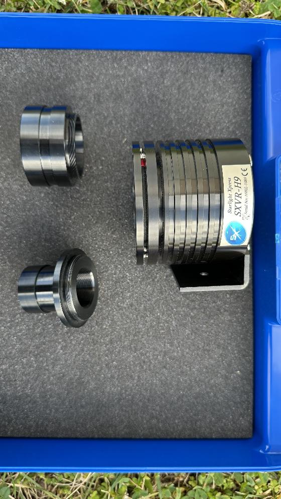 Starlight Xpress SXVR-H9 + Roue à filtres + OAG