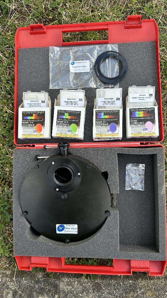 Starlight Xpress SXVR-H9 + Roue à filtres + OAG