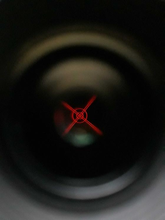 Oculaire réticulé éclairé 9 mm