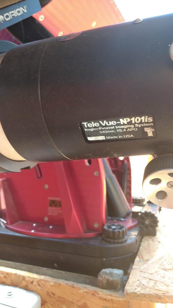 setup complet monture paramount télescope MEADE 14"