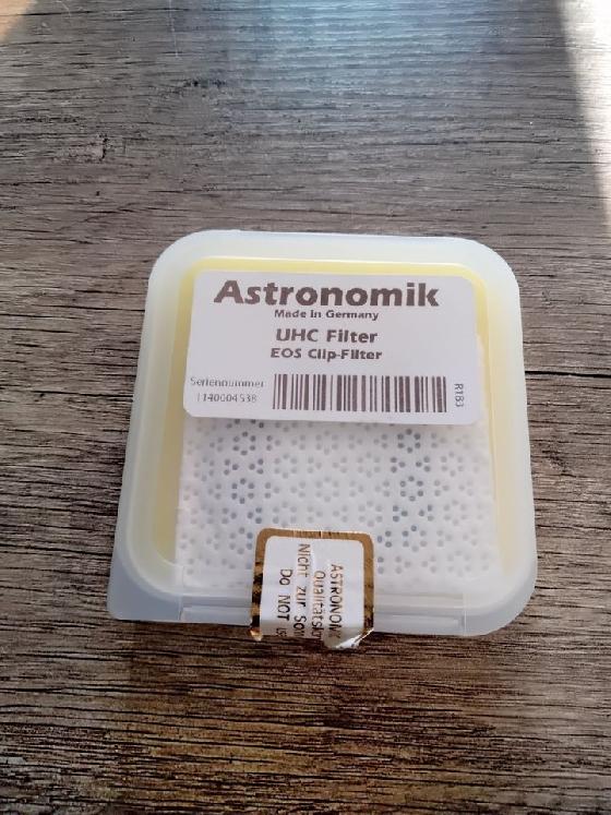 Filtre Astronomik UHC EOS Clip