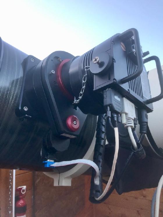T300 Newton/Cassegrain carbone - monture équatoriale F60a Axis Instruments - CCD - Armoire de pilotage Remote