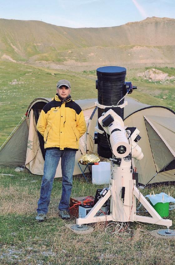 T300 Newton/Cassegrain carbone - monture équatoriale F60a Axis Instruments - CCD - Armoire de pilotage Remote