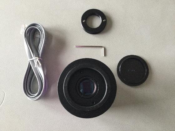Camérar ALTAIR Hypercam 183 C + adaptateur Canon EOS + platine Losmandy