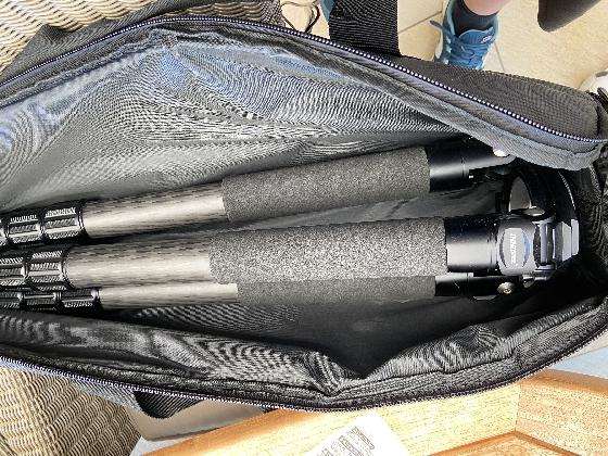 Trépied Carbone pour monture portable