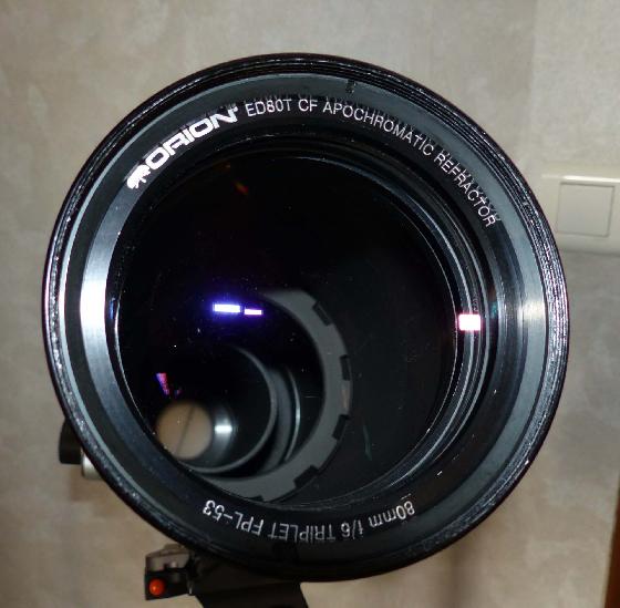 Lunette Orion ED80T FC