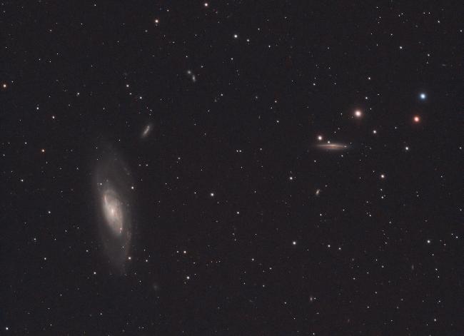 M106 + NGC4217