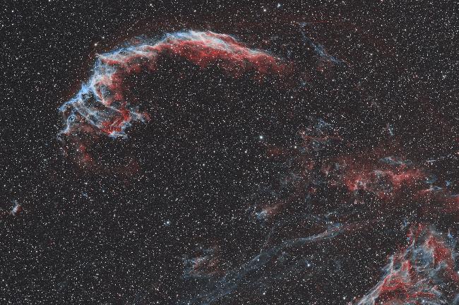 La Grande Dentelle en HOO (NGC6992)