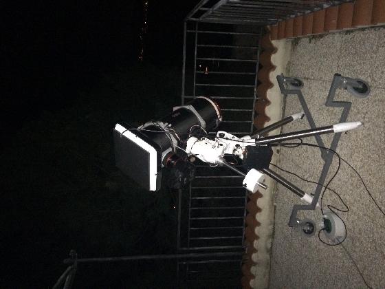 Tube ASA 10, caméra Moravian 16200, monture AZEQ6