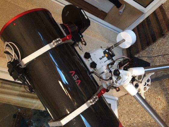 Tube ASA 10, caméra Moravian 16200, monture AZEQ6