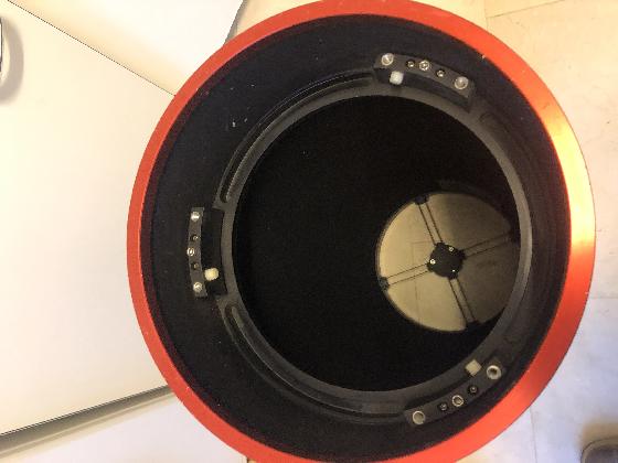 Télescope ASA 10 avec son focuser ASA et son correcteur de Wyne 3'