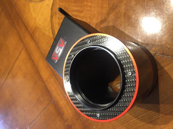 Télescope ASA 10 avec son focuser ASA et son correcteur de Wyne 3'