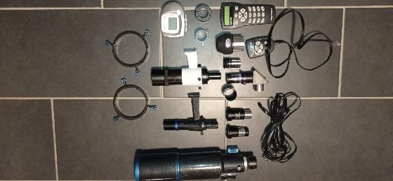 Newton 200/1000+ monture Atlas EQ-G goto